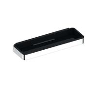 KEUCO PLAN tablette de douche, fixation cachée, 14958010037, Couleur: chromé / noir