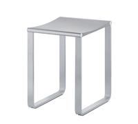 Keuco Hocker Plan 14982170038 Aluminium argent anodisé / gris clair