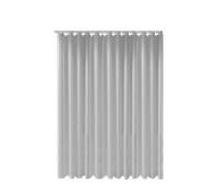 Keuco Plan uni rideau de douche 14944000320 200 x 200 cm, 11 oeillets, gris clair