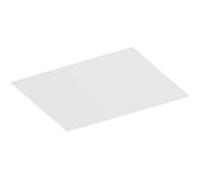 Keuco Plaque de recouvrement Edition 90 39025309000 60,2x0,6x48,6cm, pour buffet 60cm, blanc transparent