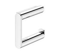 KEUCO PLAN support papier toilette, forme ouverte, pivotant, droite, 14962170000, Couleur: Aluminium anodisé argent / chromé