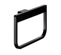 KEUCO AVENO Anneau porte-serviettes, pivotant, fixation cachée, 14621370000, Couleur: Noir Mat
