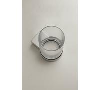 KEUCO Porte-verre PLAN 14950019000 Verre en cristal véritable Chromé