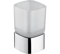 Keuco porte-verre Elegance 11650019001 complet avec verre cristal, mat, chrome