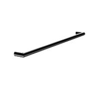 Keuco Reva Badetuchhalter 12801370800 noir mat, 800 mm, avec crochets intégrés