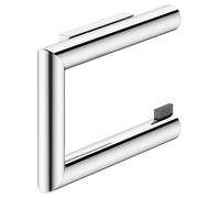 KEUCO Porte-papier toilette REVA 12862010000 chromé, orientable, ouvert pour rouleaux 100/120 mm