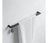 KEUCO Porte-serviettes Reva Noir 12801370600