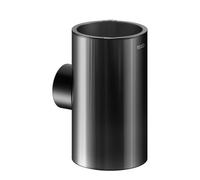 Keuco Reva - Récipient de rechange WC, noir mat 19964370008