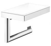 KEUCO REVA Support de papier toilette avec tablette, orientable, 12873019000