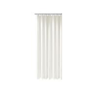 Keuco Rideau de douche Plan Flame CS 14944000410 140 x 200 cm, 8 oeillets, blanc cassé