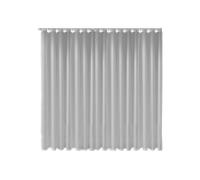 Keuco Rideau de douche Plan uni 14943000330 300 x 180 cm, 16 oeillets, gris clair