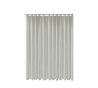 Keuco rideau de douche Plan uni 14944000220 200 x 200 cm, 11 oeillets, écru