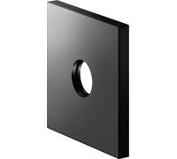 KEUCO Rosace murale surdimensionnée pour raccords G 1/2 encastrés, carrée, 59545370092
