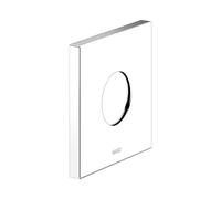 KEUCO Rosace murale surdimensionnée pour robinetterie thermostatique encastrée, carrée, 59553010092, Couleur: Chromé