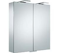 Keuco Royal 25 miroir armoire 14102171301 anodisé teint à l'argent, 650x720x150mm