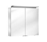 Keuco Royal L1 armoire de toilette 13603171302 teinté argent-anodisé, 800x742x150mm