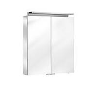 Keuco Royal L1 armoire miroir 13602171302 teinté argent-anodisé, 650x742x150mm