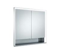 Keuco Royal Lumos armoire à miroir 14312171303 800x735x165mm, 56 watts, 2 portes, installation murale