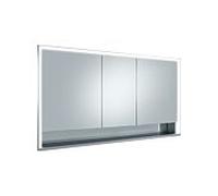 Keuco Royal Lumos armoire à miroir 14316171303 1400x735x165mm, 68 watts, 3 portes, installation murale