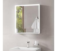 KEUCO Armoire de toilette Royal Lumos – 1 porte courte, miroir chauffant, 650mm, sans commande Dali