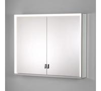 KEUCO Royal Lumos armoire de toilette murale 2 portes, porte longue, 800mm, 14322172301, Exécution: sans commande Dali