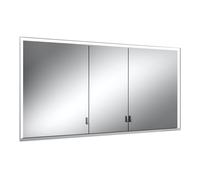 KEUCO Royal Lumos Armoire de toilette encastrable 3 portes, porte longue, 1400mm, 14316172301, Exécution: sans commande Dali