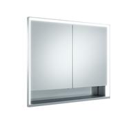 KEUCO Royal Lumos armoire de toilette encastrable 2 portes, porte courte, avec miroir chauffant, 900mm, 14313171304, Exécution: sans commande Dali