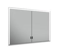 KEUCO Armoire de toilette Royal Lumos 14314172301 encastrable à 2 portes 1000 mm, sans commande DALI