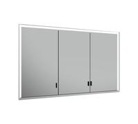 KEUCO Royal Lumos armoire de toilette encastrable 3 portes, porte longue, 1200mm, 14315172301, Exécution: sans commande Dali