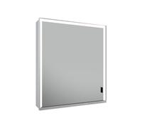 KEUCO Royal Lumos armoire de toilette murale 1 porte, porte longue, charnières à gauche, 650mm, 14301172201, Exécution: sans commande Dali