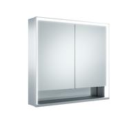 KEUCO Royal Lumos armoire de toilette murale 2 portes, porte courte, avec miroir chauffant, 700mm, 14307171304, Exécution: sans commande Dali