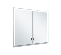 KEUCO Royal Lumos armoire de toilette murale 2 portes, porte longue, 800mm, 14322172301, Exécution: sans commande Dali