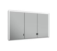 KEUCO Royal Lumos armoire de toilette murale 3 portes, porte longue, 1200mm, 14305172301, Exécution: sans commande Dali