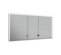 KEUCO Royal Lumos armoire de toilette murale 3 portes, porte longue, 1400mm, 14306172301, Exécution: sans commande Dali