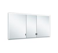 KEUCO Royal Lumos armoire de toilette murale 3 portes, porte longue, 1400mm, 14326172301, Exécution: sans commande Dali