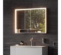 Keuco Royal Lumos armoire 80x16.5x73.5 cm avec miroir 14302171301