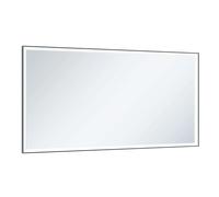 KEUCO Miroir lumineux Royal Lumos 14597135000 1400x650 mm, lumière réglable, aluminium anodisé noir
