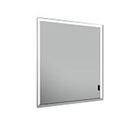 Keuco Royal Lumos miroir match0 14311172201 encastré mural, anodisé argent, compartiment de rangement couvert, 650 x 735 x 165 mm, butée à gauche