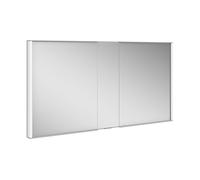 KEUCO Armoire de toilette Royal Match 12815171301 – 2 portes, miroir, encastrable, 1300×700×149 mm