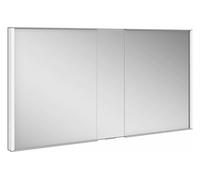 KEUCO - Armoire de toilette encastrable Royal Match - 2 portes miroir double cristal - 800mm