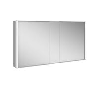 KEUCO ROYAL MATCH armoire de toilette murale, 2 portes, élément central fixe, 1300mm, 12805171301
