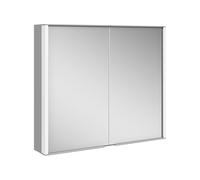 KEUCO ROYAL MATCH armoire de toilette murale, 2 portes en miroir double cristal, 800mm, 12802171301
