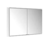 Keuco Royal Modular 2. 1930 miroir 800201110000300 1100 x 700 x 120 mm, 2000 douille, 2000 point double chargeur USB, l' extension de la paroi, deux portes