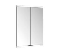 Keuco Keuco Armoire miroir Royal Modular 2.0 600x700x120mm, 1 porte SD, 1 tiroir Dpl-LS, blanc, 2 étagères Quantité:1