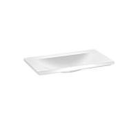 Keuco Royal Reflex vasque 34061318000 80 x 3 x 49 cm, blanc, sans trou pour robinet ni trop-plein