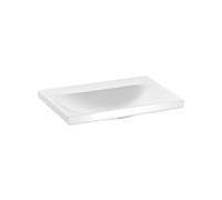 Keuco Royal Reflex lavabo 34091315000 50 x 3 x 35 cm, sans trou pour robinetterie ni débordement, blanc