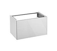Keuco Royal Reflex vasque match0 34060570000 79,6 x 45 x 48,7 cm, noir / noir