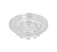 Keuco savon en cristal véritable 90 Edition 19055009000 complet avec porte-savon en cristal véritable, en vrac