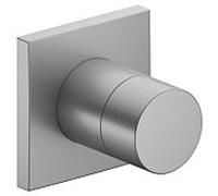 Keuco set de finition 59541170002 finition aluminium, robinet d'arrêt dissimulé, poignée Pure, angulaire
