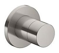 Keuco set de garniture 59541070001 Inox , vanne d'arrêt dissimulée, poignée Pure, ronde